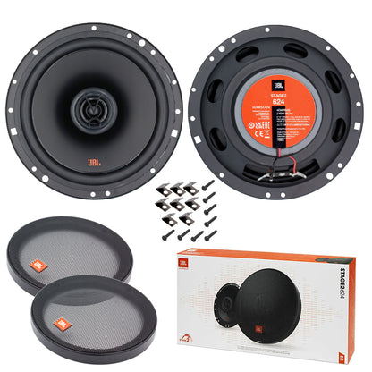 Casse Altoparlanti JBL Stage2 624 per Auto 16,5cm 240W Kit 2 Vie Coassiali