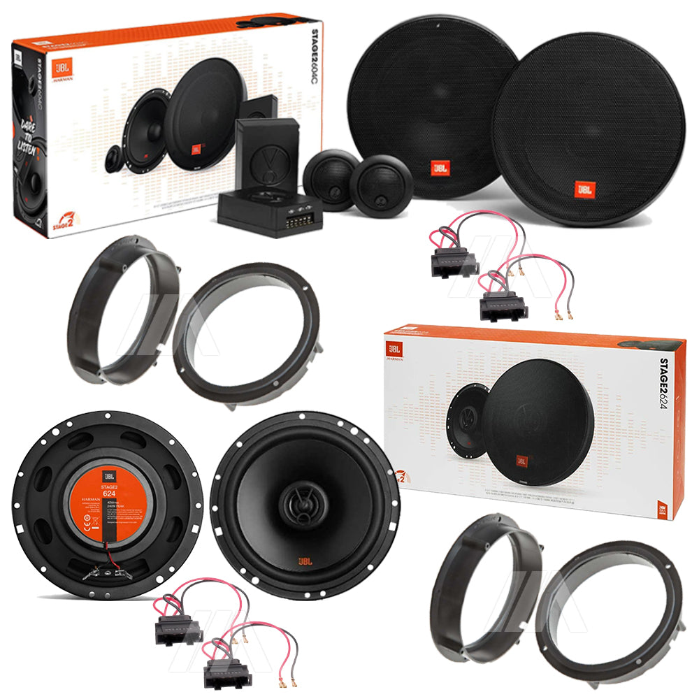 Kit 6 Casse Altoparlanti JBL Anteriori e Posteriori per Skoda Octavia IV