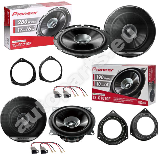 Kit 4 Casse Pioneer Anteriori e Posteriori per Opel Astra H dal 2004 Doppio Cono
