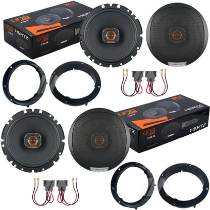 Kit 6 Casse Altoparlanti Hertz Anteriori e Posteriori per VW Golf VII Variant