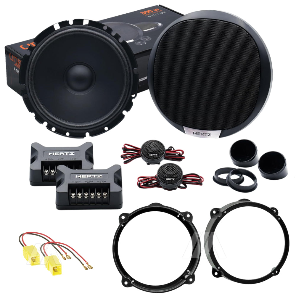 Kit 4 Casse Altoparlanti Hertz Anteriori per Lancia Ypsilon (843)