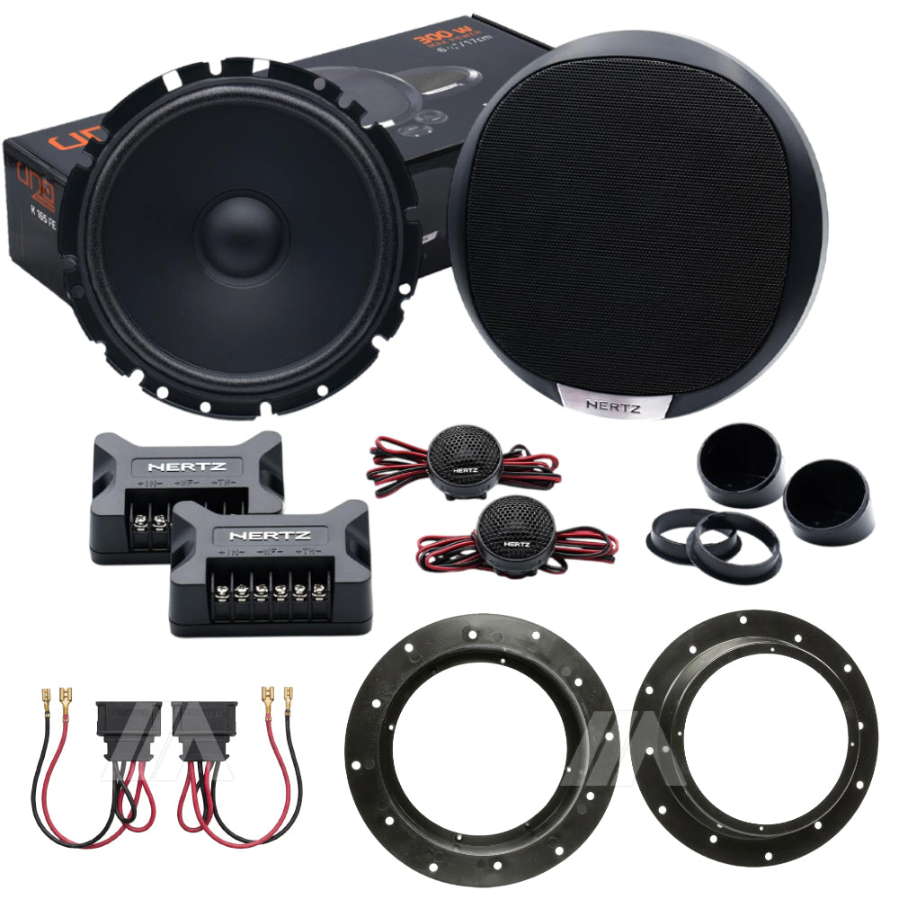 Kit 4 Casse Altoparlanti Hertz Anteriori per VW Tiguan (AD1)