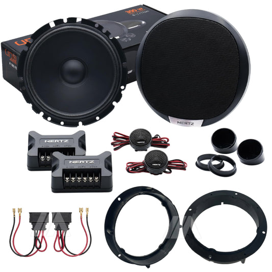 Kit 4 Casse Altoparlanti Hertz Posteriori per VW Golf VIII VARIANT