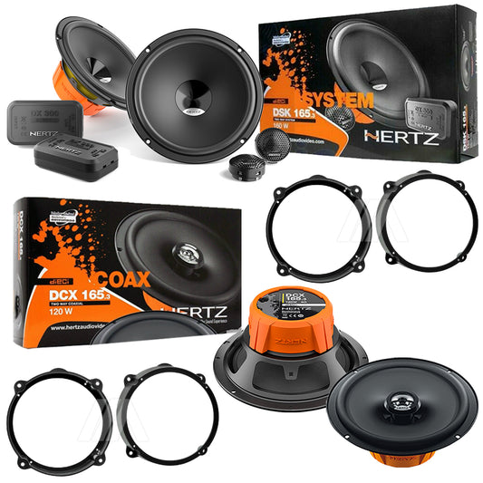 Kit 6 Casse Altoparlanti Hertz Anteriori e Posteriori per Chevrolet Captiva