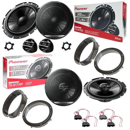 Kit 6 Casse Altoparlanti Pioneer Anteriori e Posteriori per Skoda Octavia IV