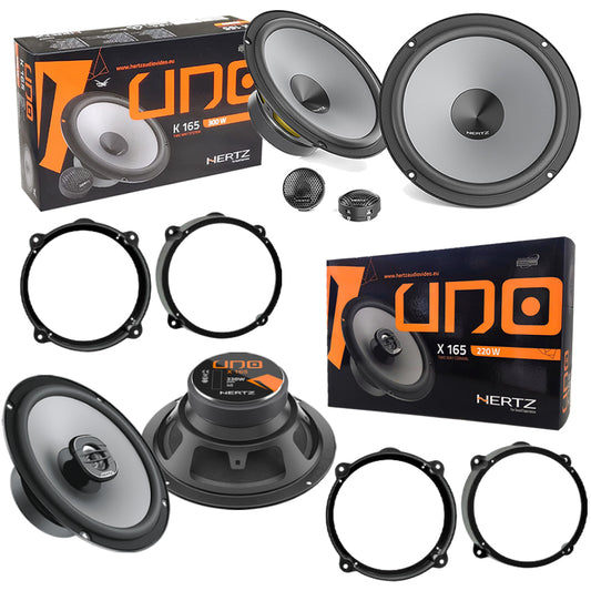 Kit 6 Casse Altoparlanti Hertz K165 X165 Anteriori e Posteriori per Chevrolet Captiva