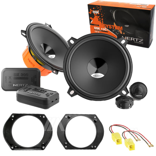 Kit 4 Casse Altoparlanti Hertz DSK 130.3 Anteriori per Alfa Romeo Spider (916)
