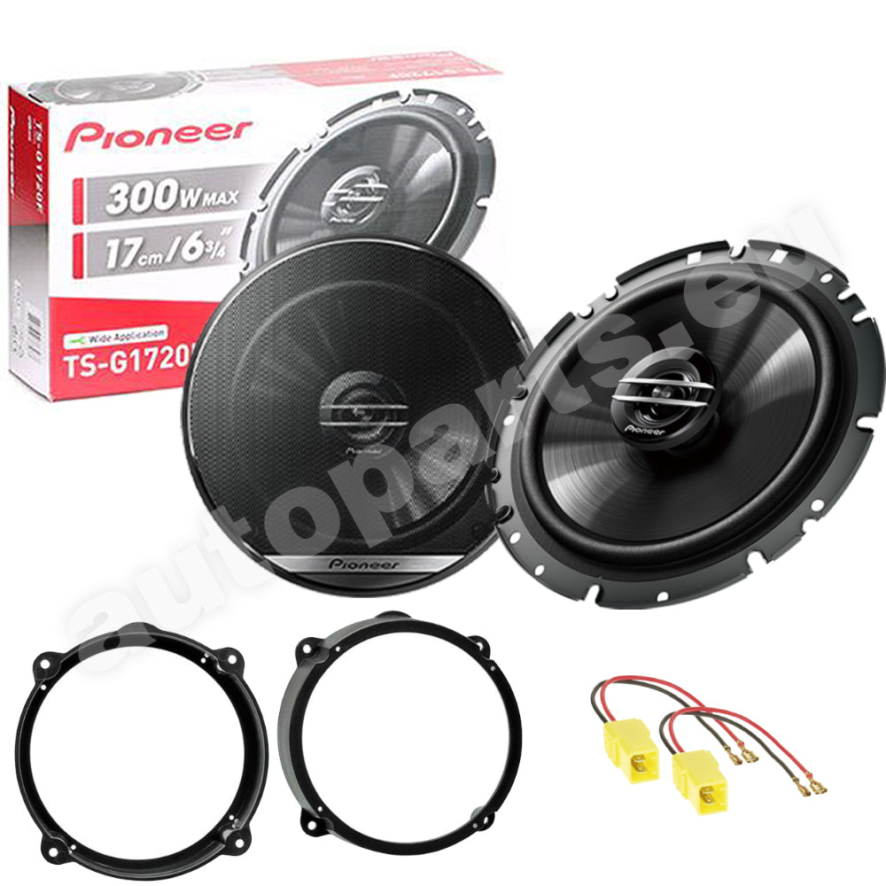 Kit 2 Casse Altoparlanti Pioneer TS-G1720F Anteriori o Posteriori per Alfa Romeo 159