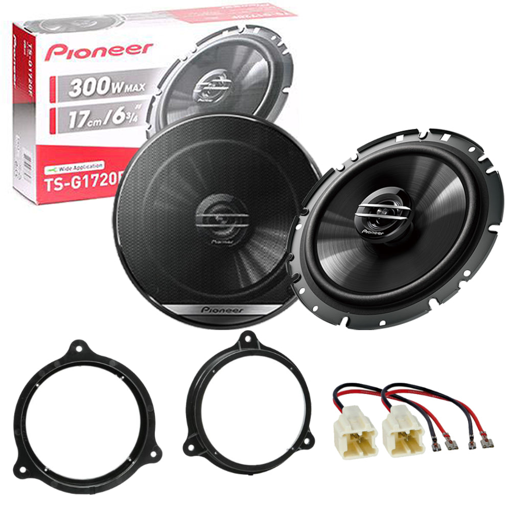 Kit 2 Casse Altoparlanti Pioneer TS-G1720F Anteriore o Posteriore per Nissan Qashqai (J11/J12)