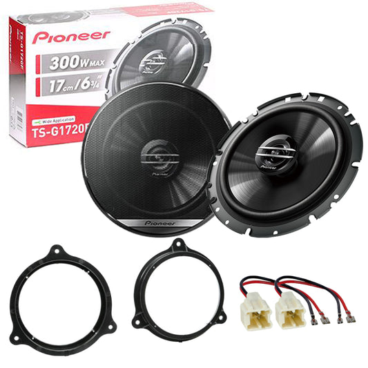 Kit 2 Casse Altoparlanti Pioneer TS-G1720F Anteriore o Posteriore per Nissan X-Trail dal 2001