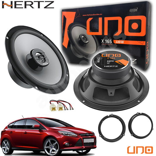 Kit 2 Casse Altoparlanti Hertz X165 Anteriori per Ford Focus dal 2011