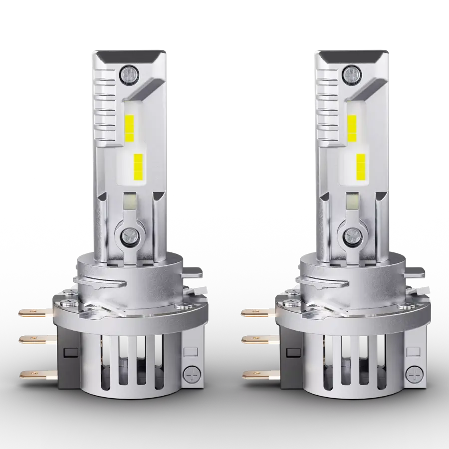 Lampade LED Osram LEDriving HL EASY H15 2 PZ per Fari Auto Luce Bianca 6500K