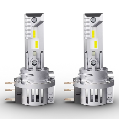 Lampade LED Osram LEDriving HL EASY H15 2 PZ per Fari Auto Luce Bianca 6500K
