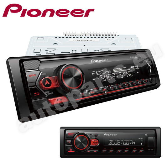 Autoradio Pioneer MVH-230BT 1DIN Bluetooth MP3 USB Compatibile con Android 50WX4