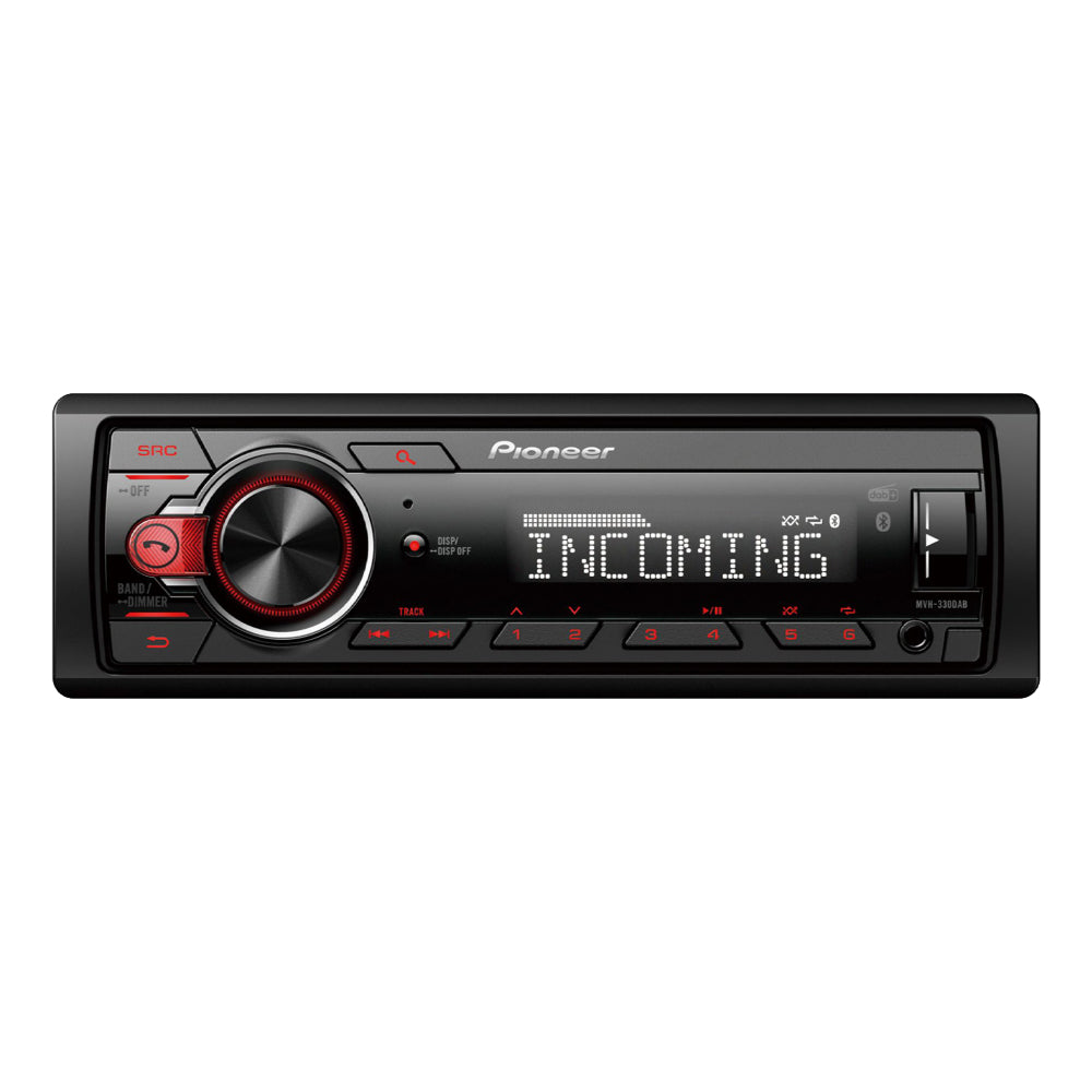 Autoradio Pioneer MVH-330DAB 1DIN Bluetooth MP3 USB Compatibile con Android 50WX4