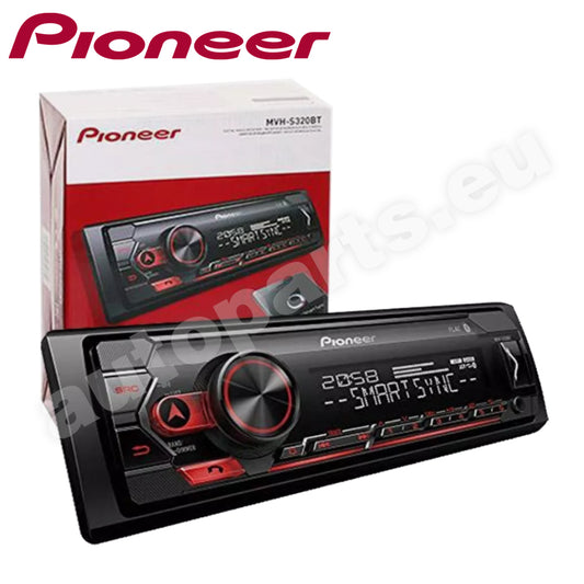 Autoradio Pioneer MVH-S320BT 1DIN Bluetooth MP3 USB Compatibile con Android