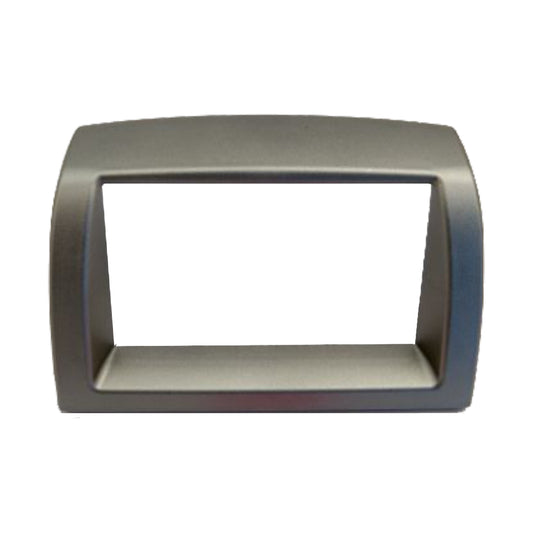 Mascherina Adattatore Autoradio Stereo 2DIN Lancia Ypsilon dal 2003 Grigio