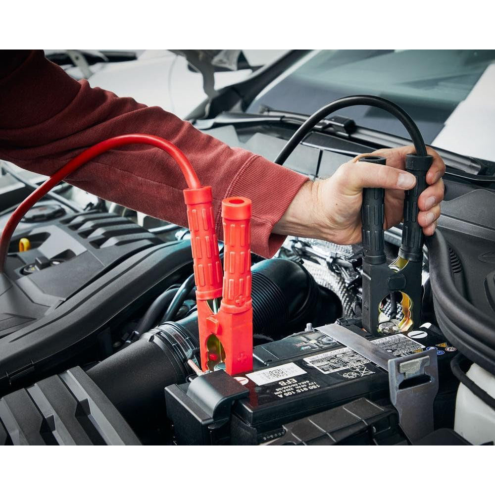 Cavi Avviamento OSRAM Kit per Ricarica Batteria per Auto Camper con Pinze 700A 3,5 Metri