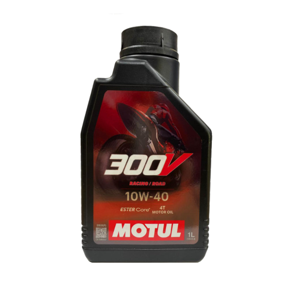 Olio Motul 300V 10W-40 per moto 4T 3L 100% Sintetico Factory Line