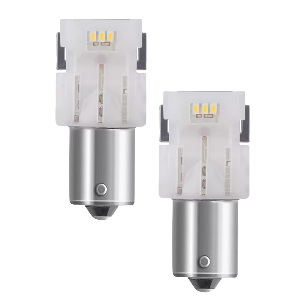 Coppia 2 Lampade LED Osram P21W BA15s per Auto e Moto