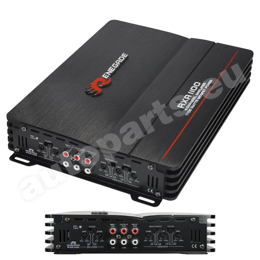 Amplificatore Renegade RXA 1100 4 Canali Amplificatore Classe A/B 1100 Watt