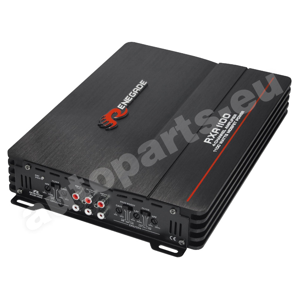 Amplificatore Renegade RXA 1100 4 Canali Amplificatore Classe A/B 1100 Watt