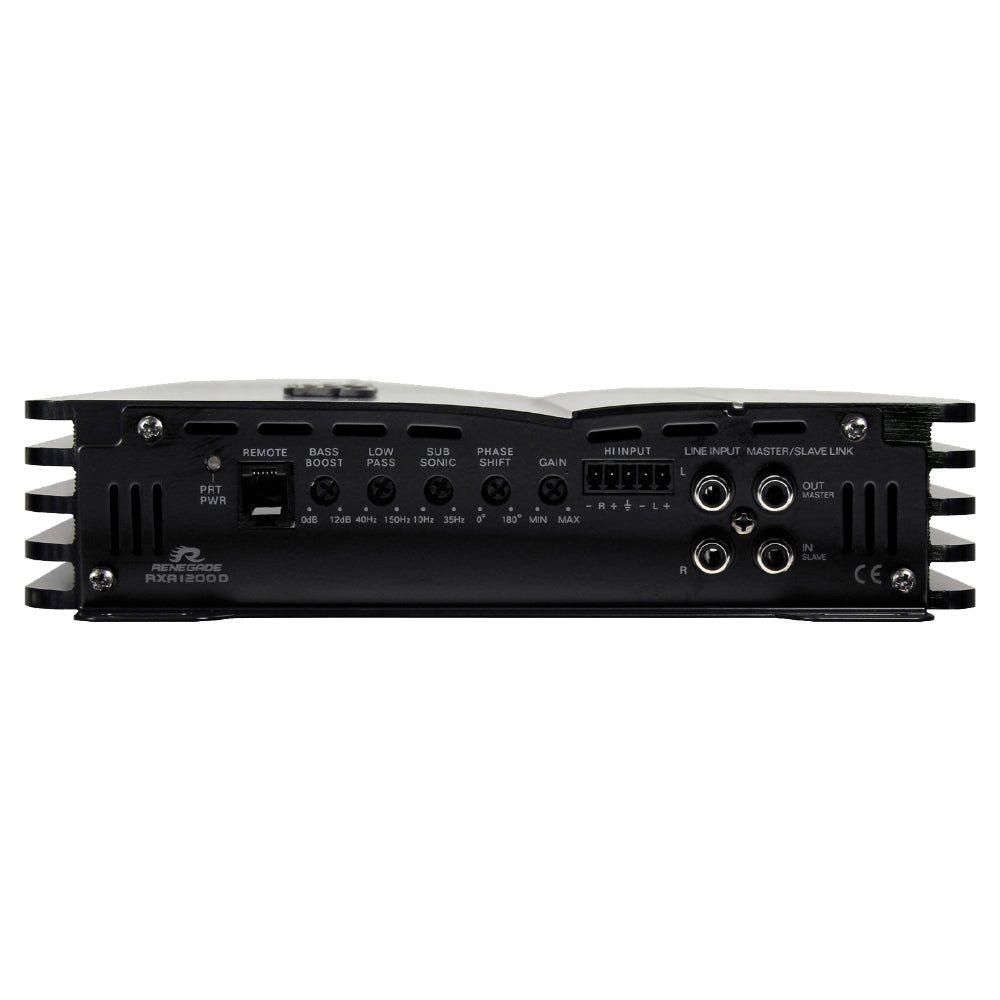 Amplificatore per Auto Renegade RXA 1200D Classe D Mono 1200Watt