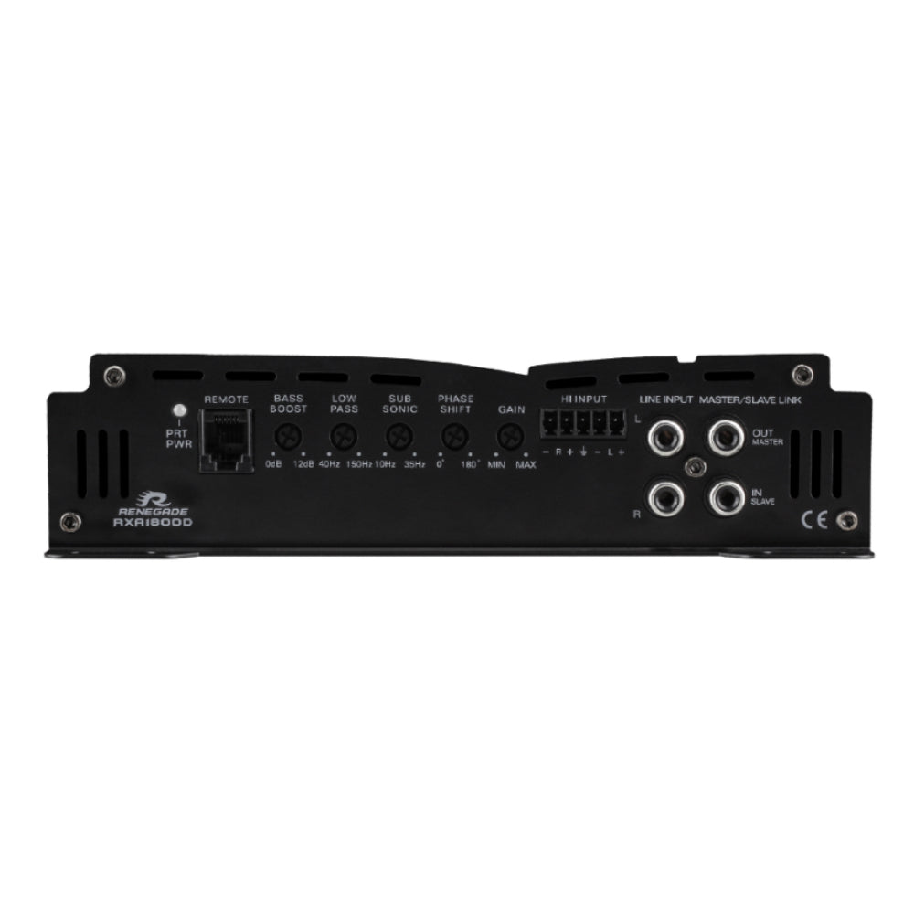 Amplificatore per Auto Renegade RXA 1800D Classe D Mono 1800 Watt