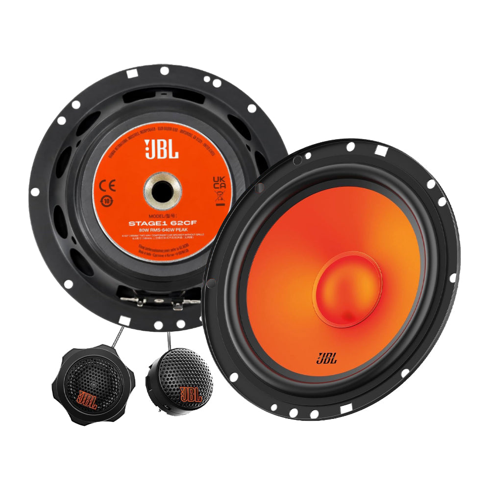 Kit a 2 Vie Casse Altoparlanti JBL Stage1 62CF 16.5cm 6.5" 640W Max