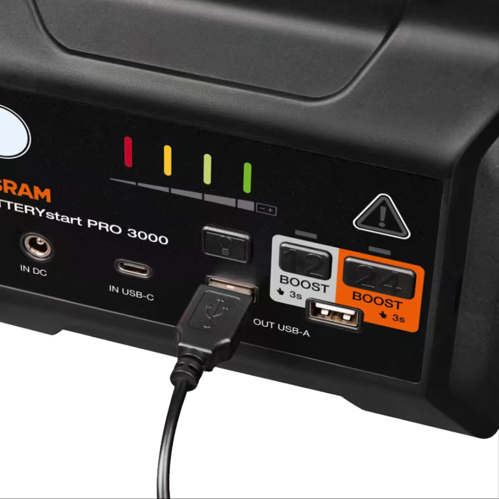 Osram BATTERYstart PRO 3000 Avviatore di Emergenza Per Veicoli Diesel / Benzina