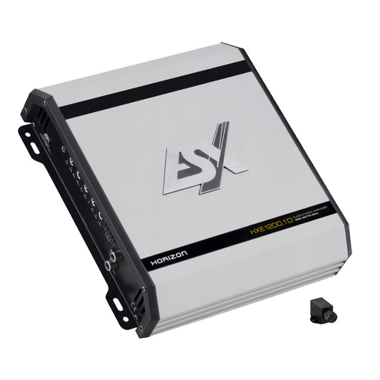 ESX HXE2000.1D Amplificatore per Auto Classe D Potenza Max 2000W RMS 1000W