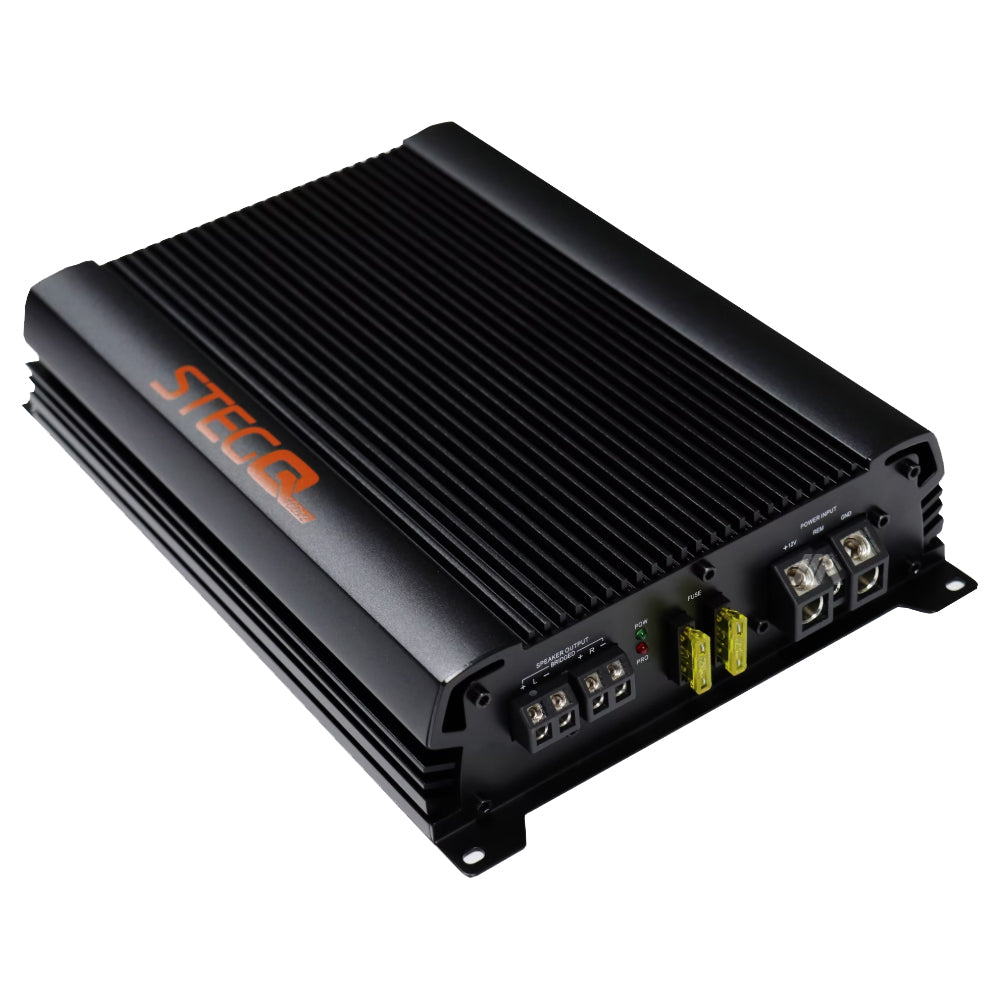 STEG QM 100.2 Amplificatore Stereofonico MONO / 2 CANALI 4 ohm