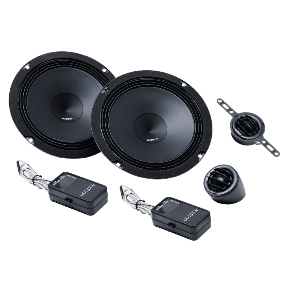 AUDISON AK 6.5 C2.1 Kit Altoparlanti 2 vie per Auto 6.5" Max Power 300W