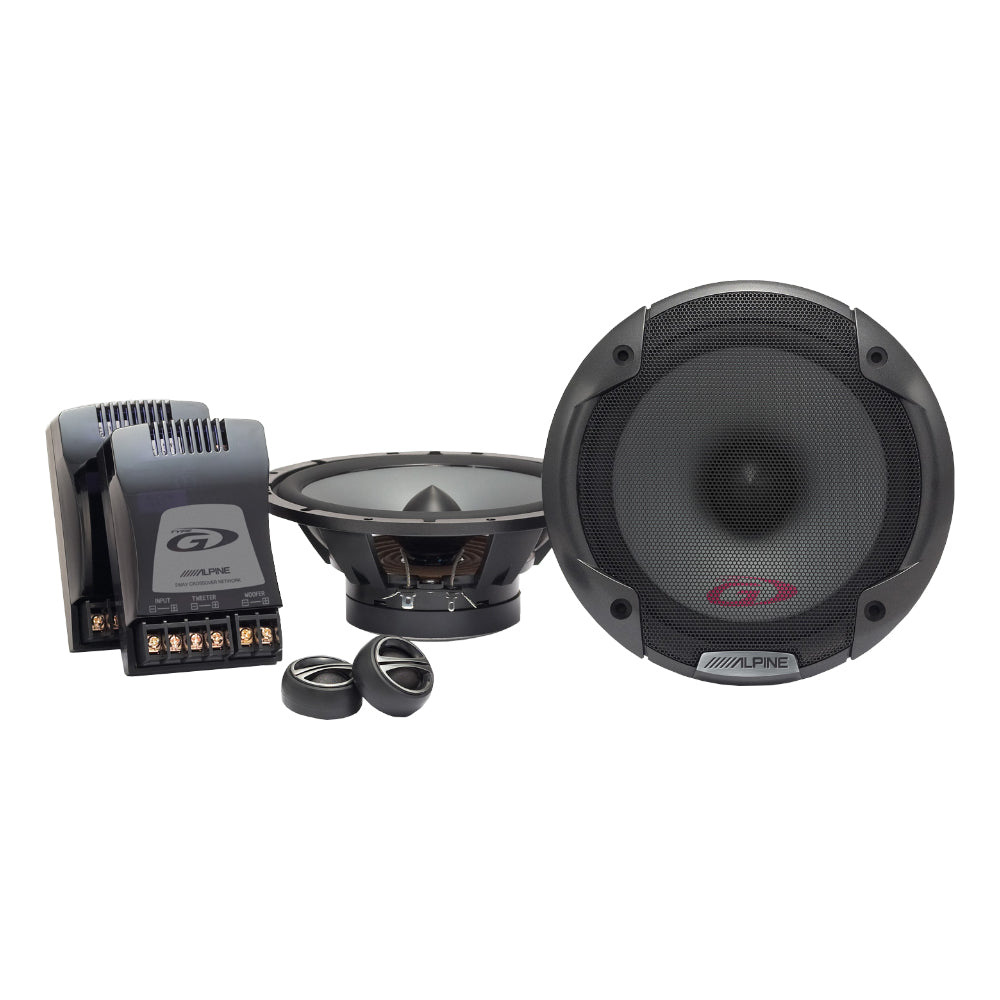 Alpine SPG-17CS Sistema di Altoparlanti a 2 Vie Separate 16.5cm Max 280W