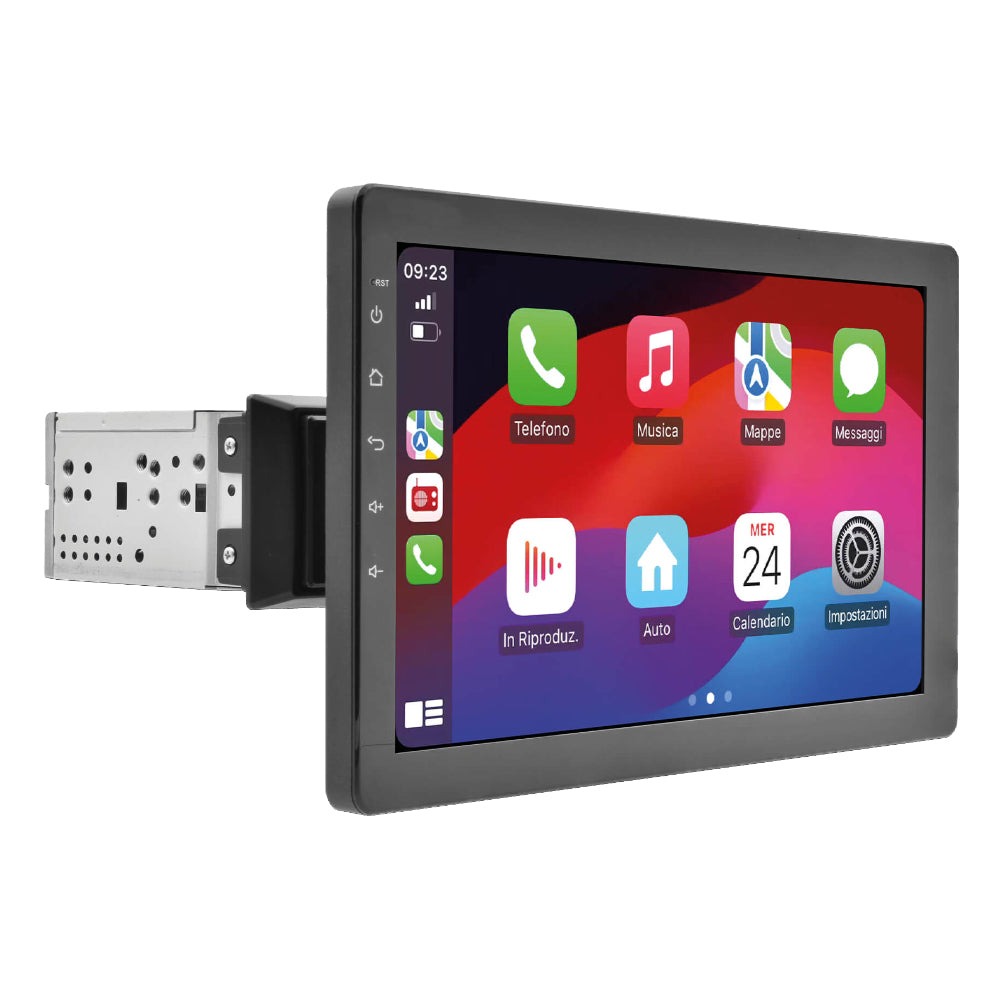 Autoradio 2 DIN Phonocar VM053 Carplay Bluetooth monitor EXTRALARGE 10.1” REMOVIBILE