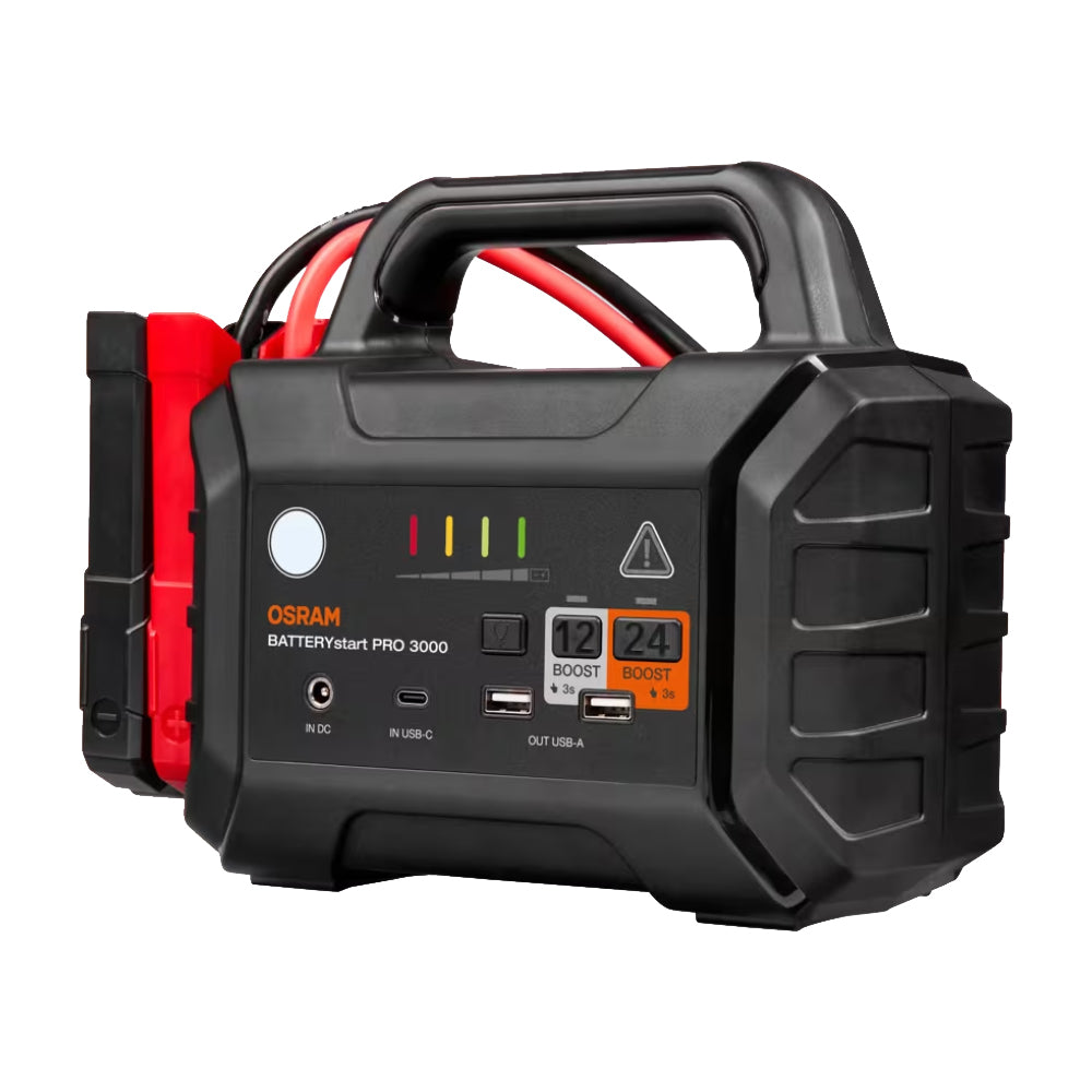 Osram BATTERYstart PRO 3000 Avviatore di Emergenza Per Veicoli Diesel / Benzina