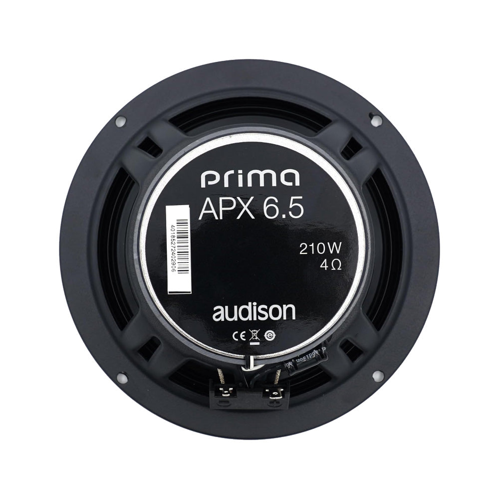 AUDISON APX 6.5 Kit Coassiale 2 vie 165mm Altoparlanti per Auto Max 210W 4 Ohm
