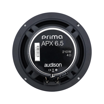 AUDISON APX 6.5 Kit Coassiale 2 vie 165mm Altoparlanti per Auto Max 210W 4 Ohm