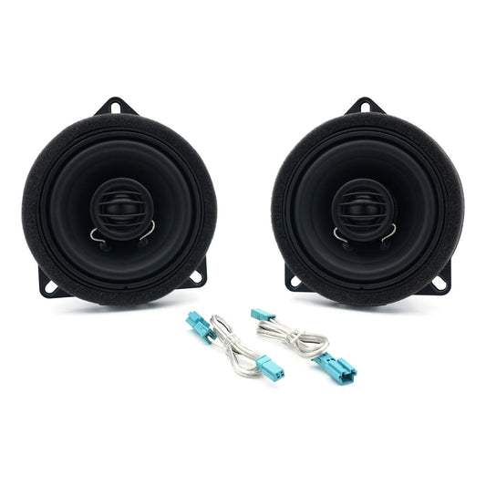 AUDISON APBMW X4E Set Altoparlanti Coassiali 2 vie 10cm 80W Per BMW Large Basket