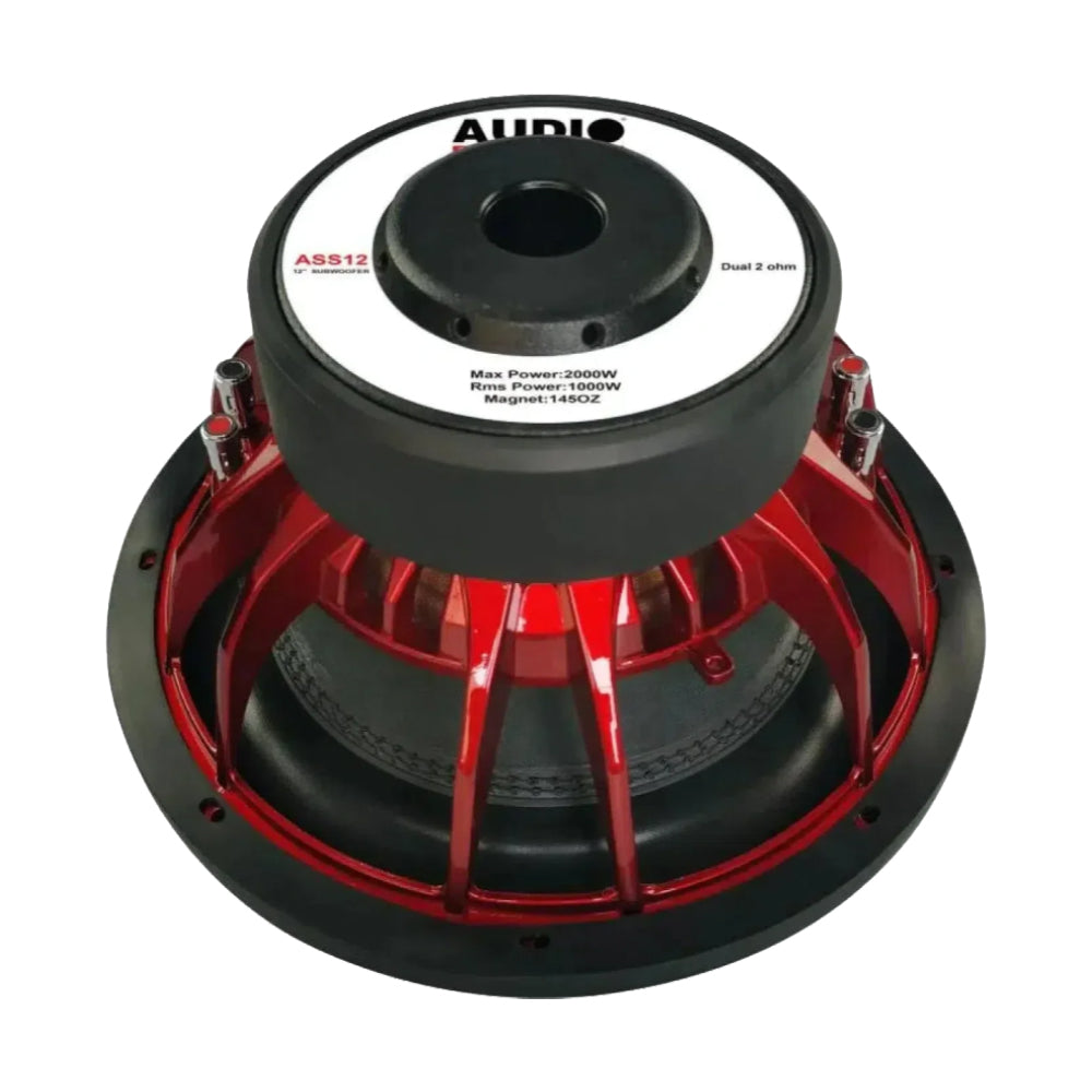 AUDIOSYSTEM ASS12 Subwoofer 12" 2000x2 WMax Doppia Bobina