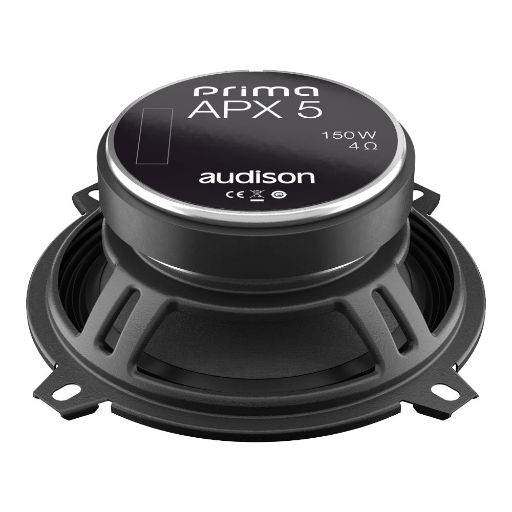 AUDISON APX 5 Kit Coassiale 2 vie 130mm Altoparlanti per Auto Max 150W 4Ohm
