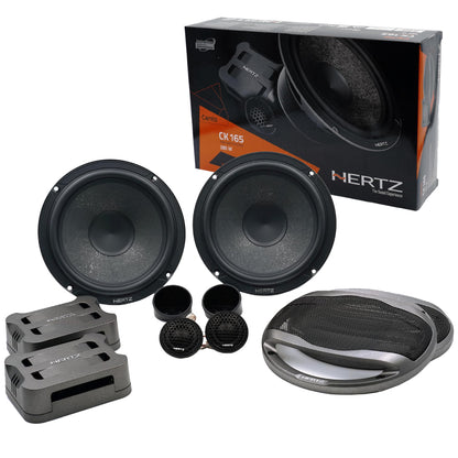 Hertz CK 165 Kit a 2 vie per auto con woofer da 165mm 6.5" Max Power 285W