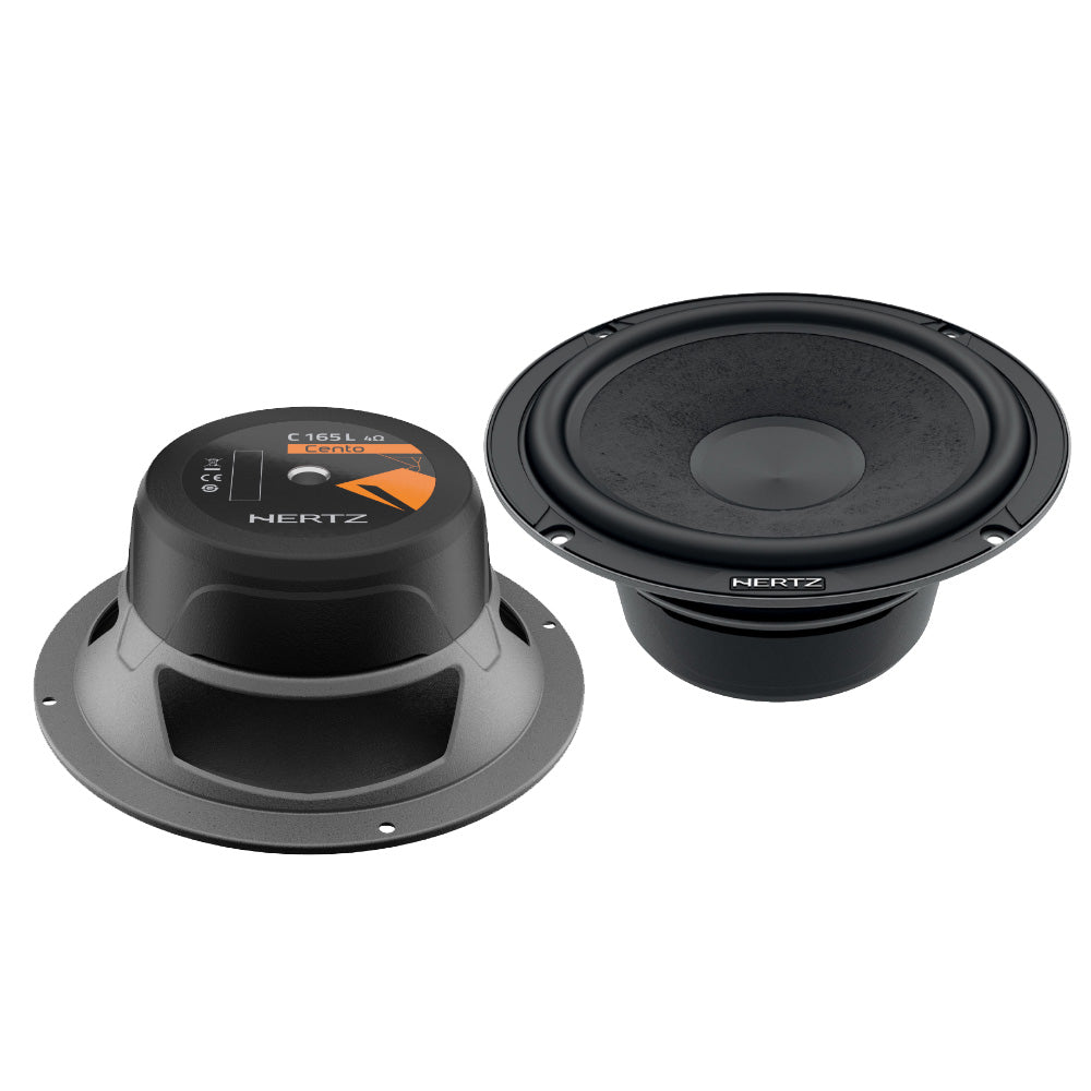 Coppia Woofer Altoparlanti Hertz C 165 L per Auto 16,5cm 6.5" Max Power 240W 4 Ohm