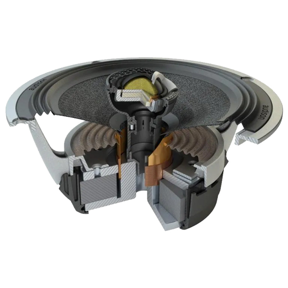 Condividi AUDISON AV X6.5 Kit 2 vie Coassiale 6.5" 16.5cm Altoparlanti per Auto Max 200W