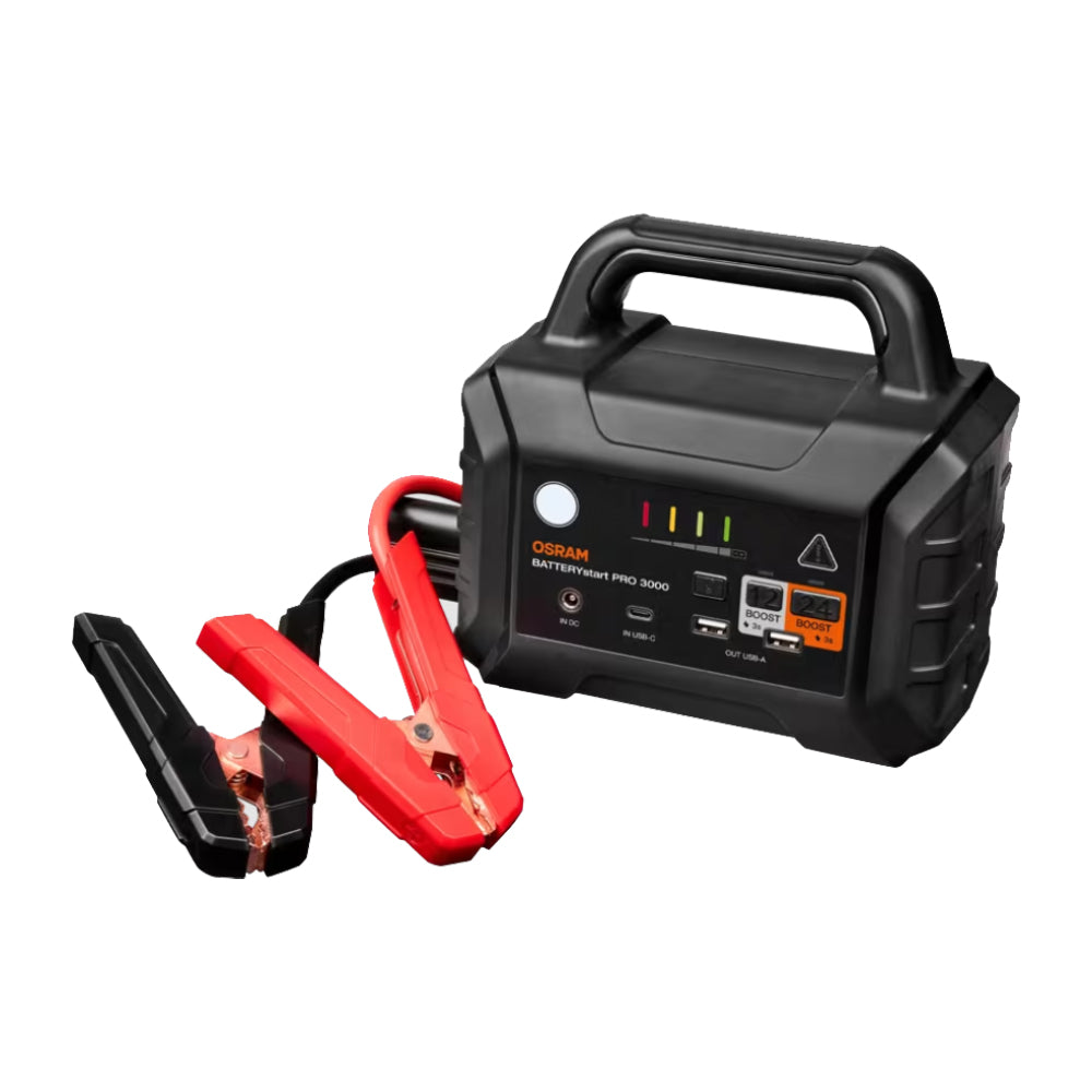 Osram BATTERYstart PRO 3000 Avviatore di Emergenza Per Veicoli Diesel / Benzina