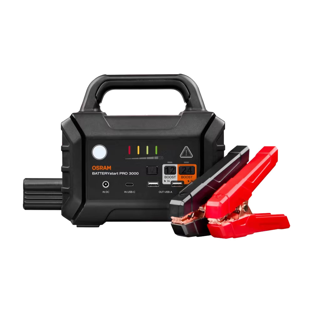 Osram BATTERYstart PRO 3000 Avviatore di Emergenza Per Veicoli Diesel / Benzina