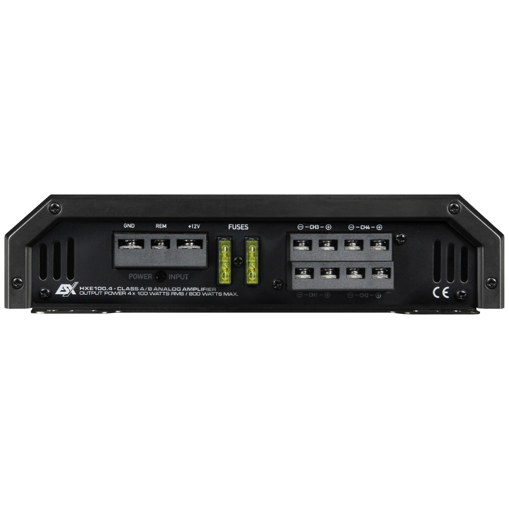ESX HXE 100.4 Amplificatore per Auto Potenza Max 800W RMS 400W