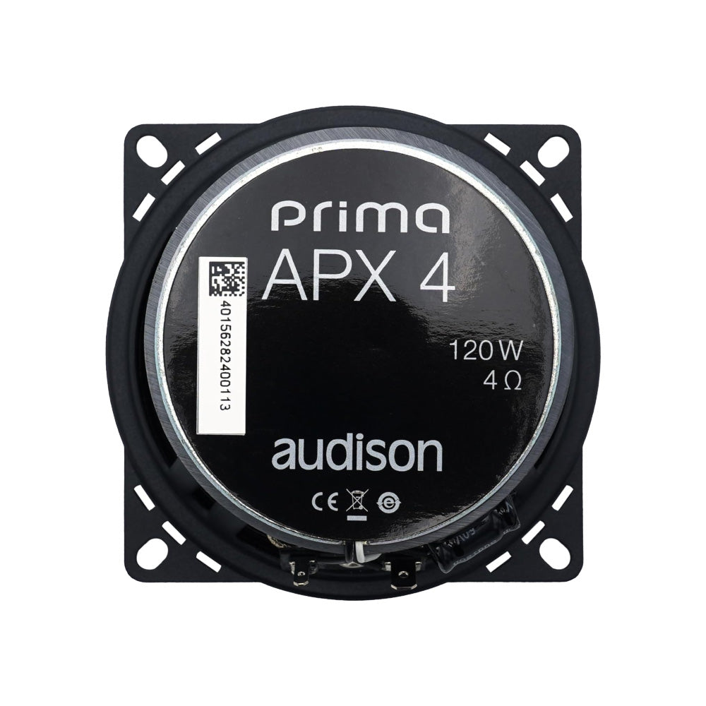 AUDISON APX 4 Kit Coppia Coassiale 100mm Altoparlanti per Auto Max 120W 4 Ohm