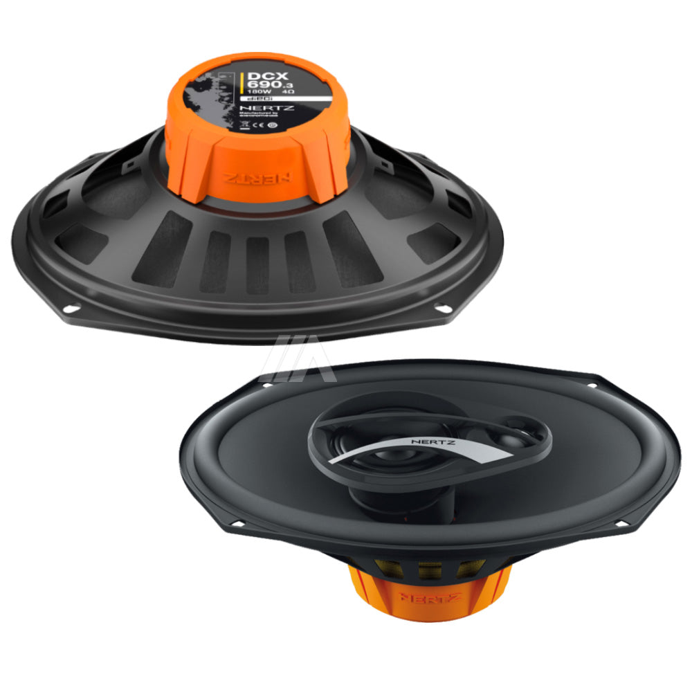 Casse Altoparlanti Hertz DCX 690.3 Coppia 2 Vie Coassiali 6"x9" 180W