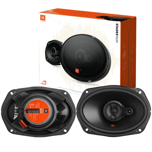 JBL STAGE2 9634 Casse Altoparlanti a 3 Vie Coassiale 6x9" Max Power 420W 4 Ohm